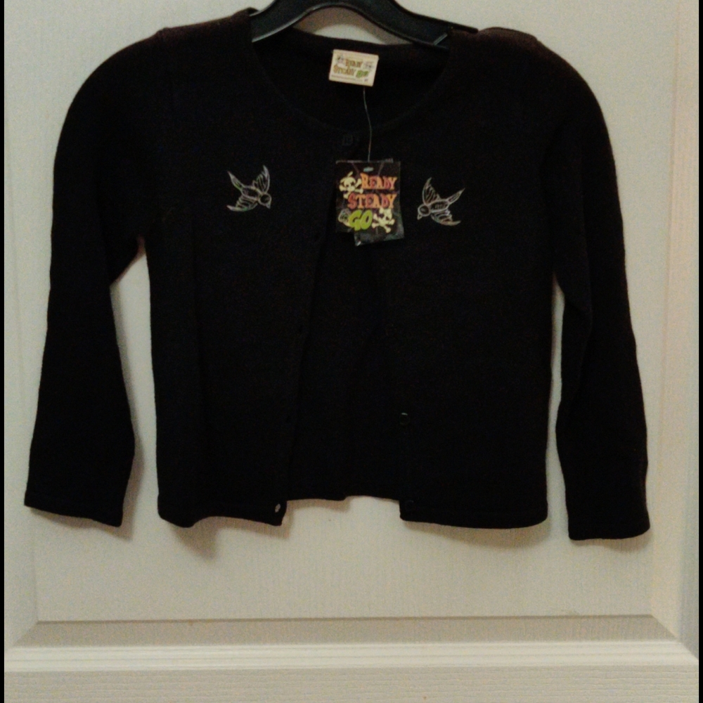 RockSteady Go black cardigan